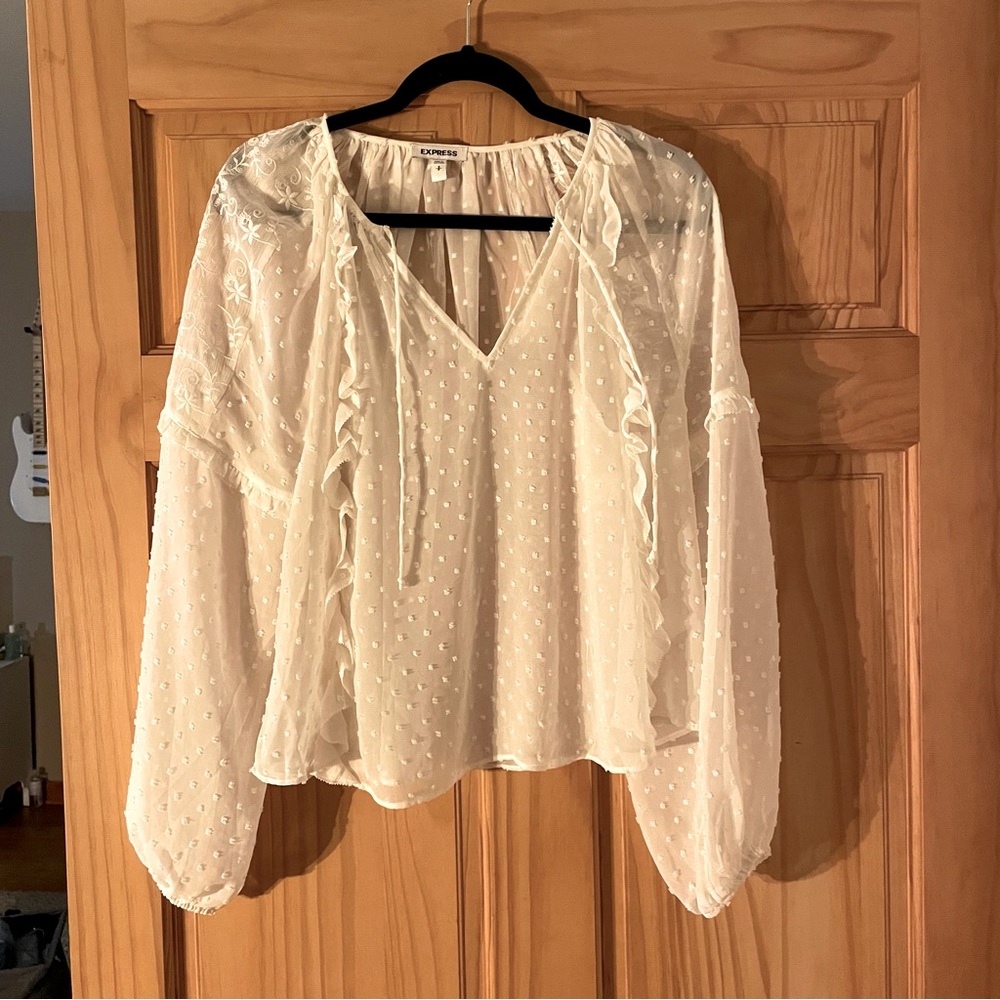 Express White Long Sleeve